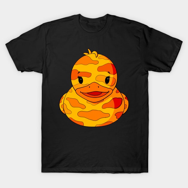 Camouflage Rubber Duck T-Shirt by Alisha Ober Designs